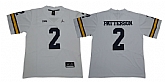 Michigan Wolverines 2 Shea Patterson White College Football Jersey,baseball caps,new era cap wholesale,wholesale hats